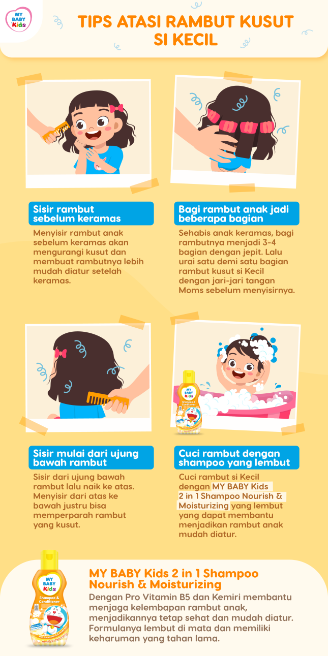 Tips Merawat Rambut Agar Tidak Mudah Kusut